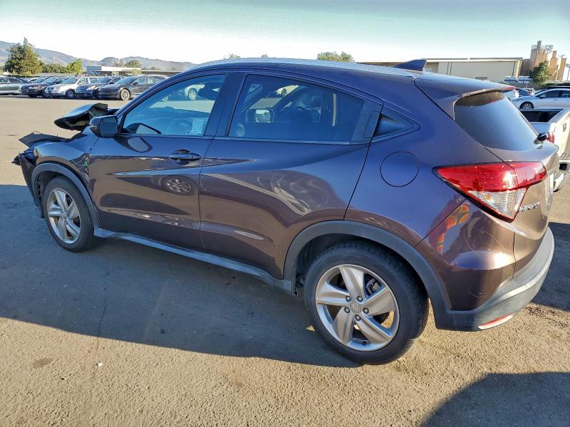 3CZRU5H76KM711917 - 2019 HONDA HR-V EXL PURPLE photo 2