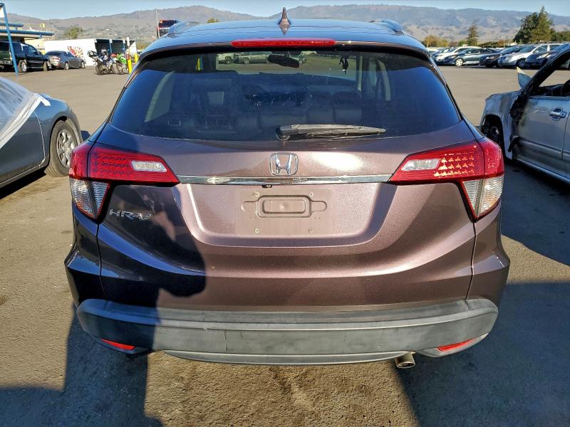 3CZRU5H76KM711917 - 2019 HONDA HR-V EXL PURPLE photo 6