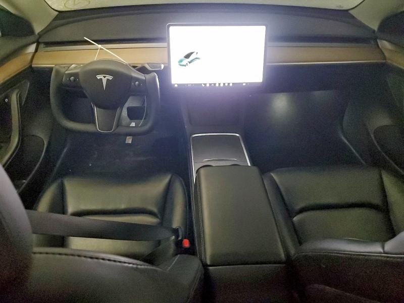 5YJ3E1EB7NF185946 - 2022 TESLA MODEL 3 رمادي صورة 8