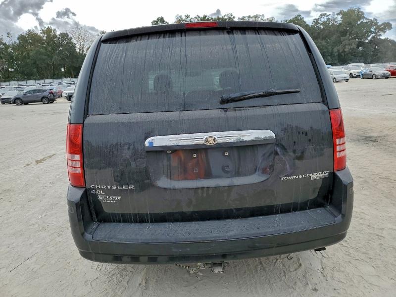 2A4RR5DX6AR345455 - 2010 CHRYSLER TOWN & COU TOURING BLACK photo 6