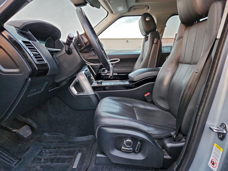 SALGS2FV0HA372377 - 2017 LAND ROVER RANGE ROVE HSE SILVER photo 7