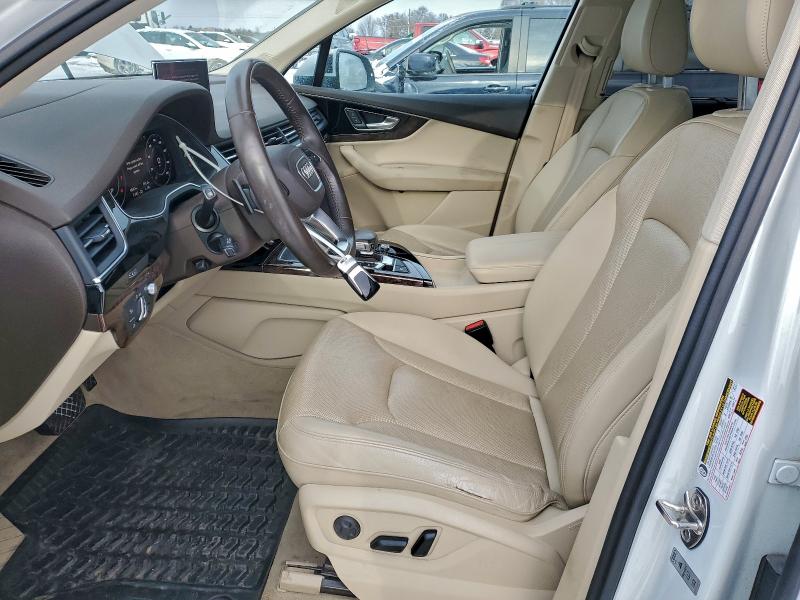 WA1VAAF74JD027610 - 2018 AUDI Q7 PRESTIGE أبيض صورة 7