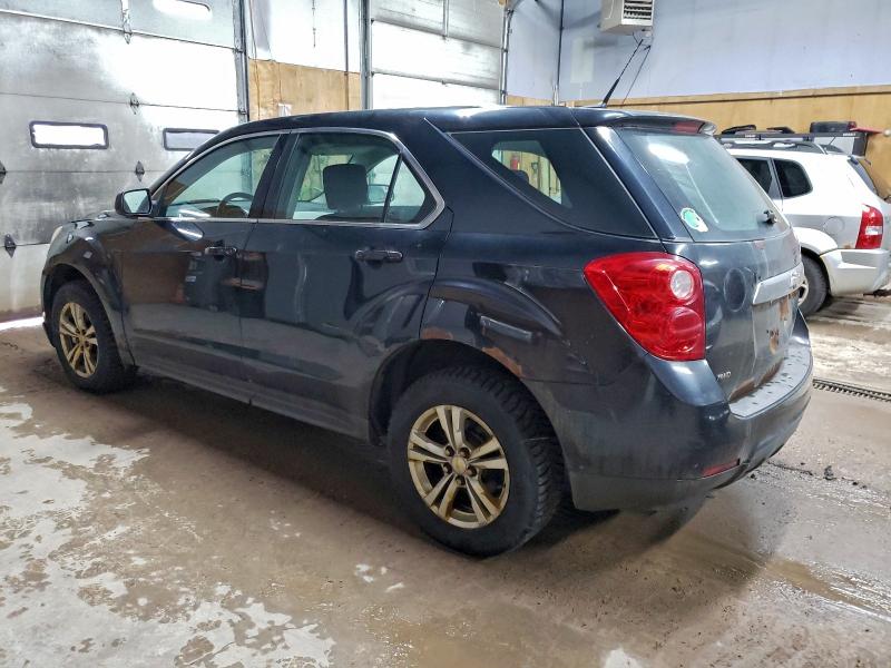 2CNFLCEC4B6398020 - 2011 CHEVROLET EQUINOX LS Schwarz Foto 2