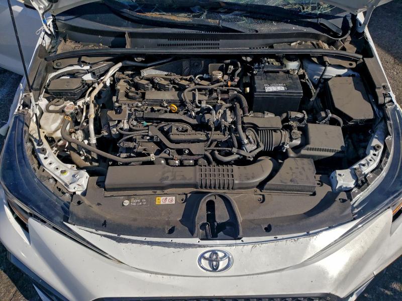 JTDM4MCE6NJ096299 - 2022 TOYOTA COROLLA SE 白色 照片 11