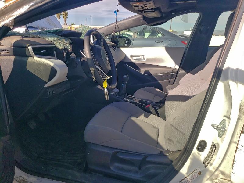 JTDM4MCE6NJ096299 - 2022 TOYOTA COROLLA SE 白色 照片 7