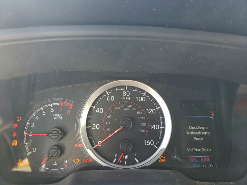 JTDM4MCE6NJ096299 - 2022 TOYOTA COROLLA SE 白色 照片 9