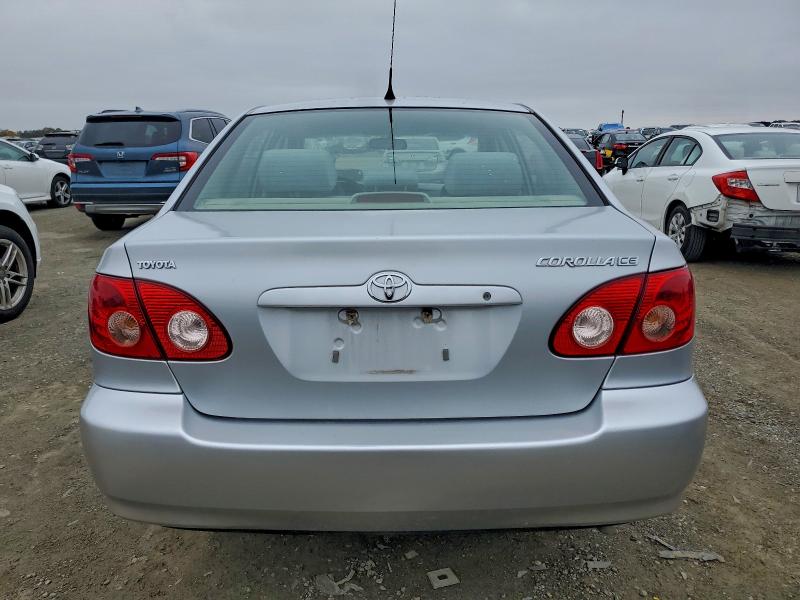 1NXBR32E58Z035545 - 2008 TOYOTA COROLLA CE SILVER photo 6
