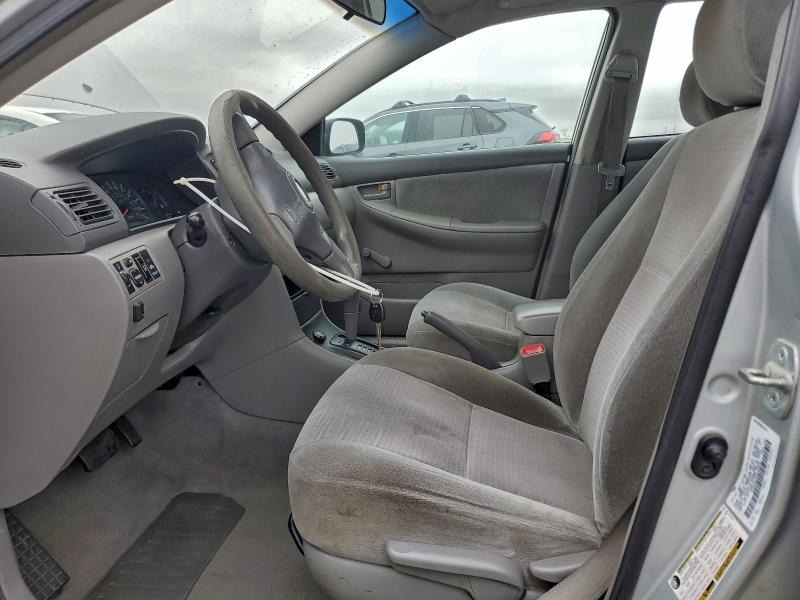 1NXBR32E58Z035545 - 2008 TOYOTA COROLLA CE SILVER photo 7