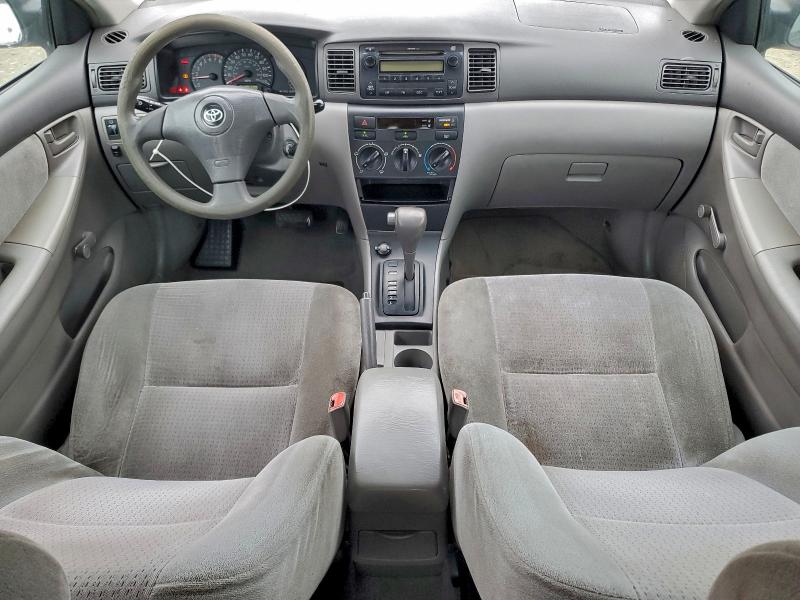 1NXBR32E58Z035545 - 2008 TOYOTA COROLLA CE SILVER photo 8