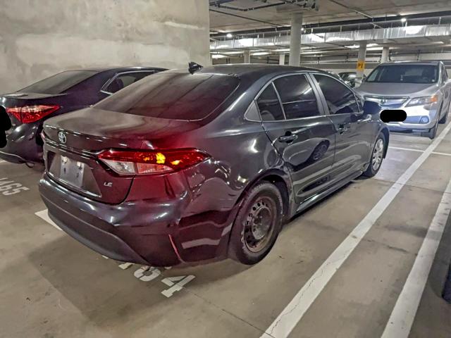 5YFEPMAE9NP333653 - 2022 TOYOTA COROLLA LE Qara foto 4