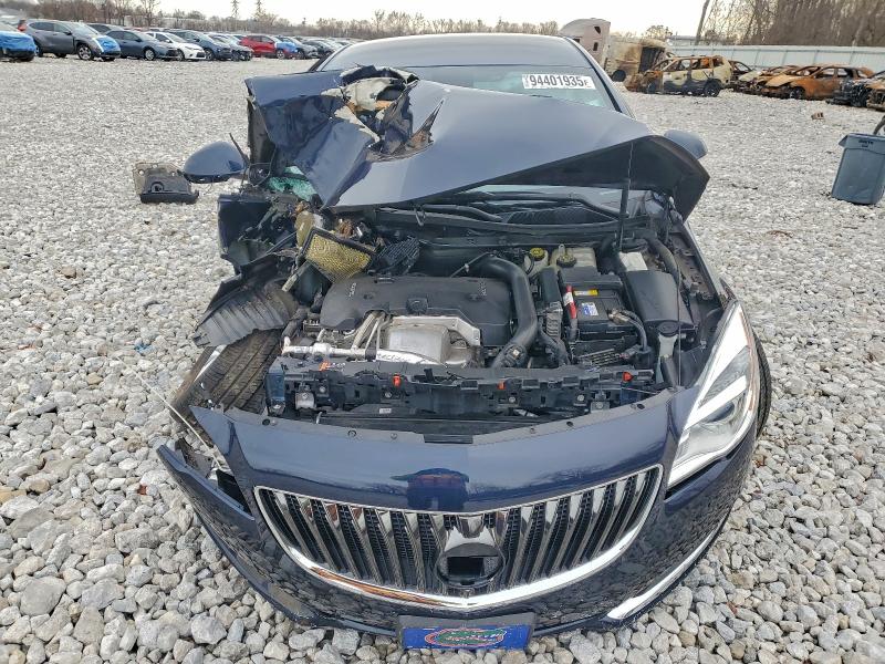2G4GK5EX2G9168178 - 2016 BUICK REGAL Синій фото 5