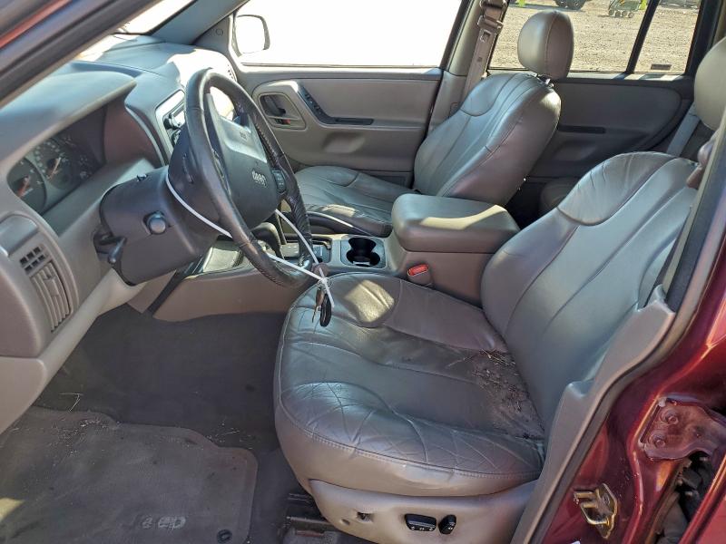 1J4GW48N71C547233 - 2001 JEEP GRAND CHER LAREDO 栗色 照片 7