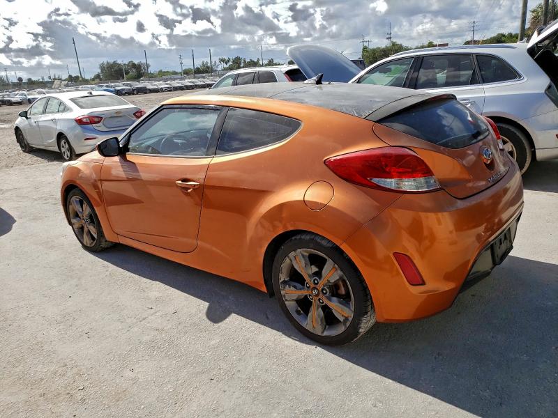 KMHTC6AD8GU297865 - 2016 HYUNDAI VELOSTER 橙色 照片 2