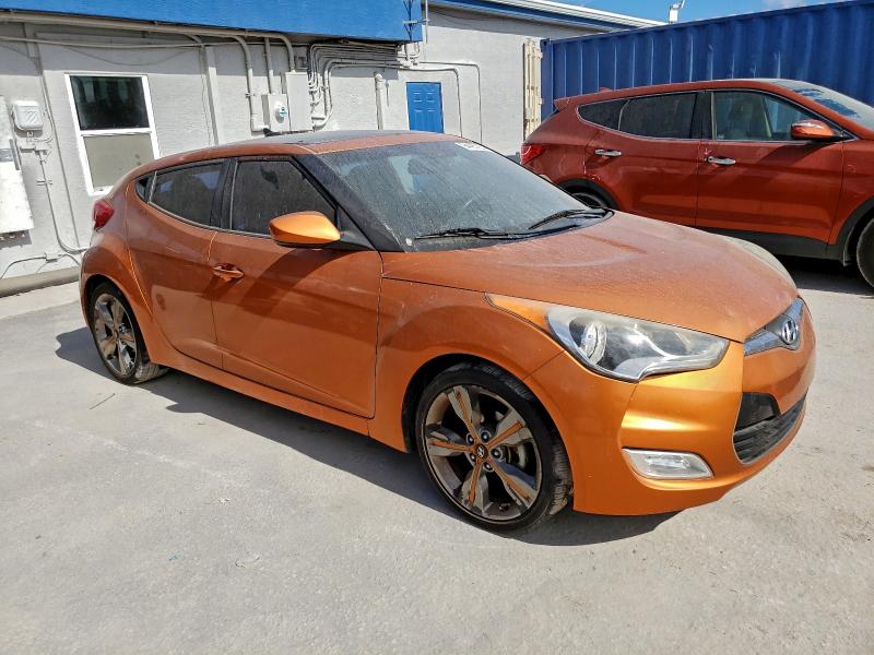 KMHTC6AD8GU297865 - 2016 HYUNDAI VELOSTER 橙色 照片 4