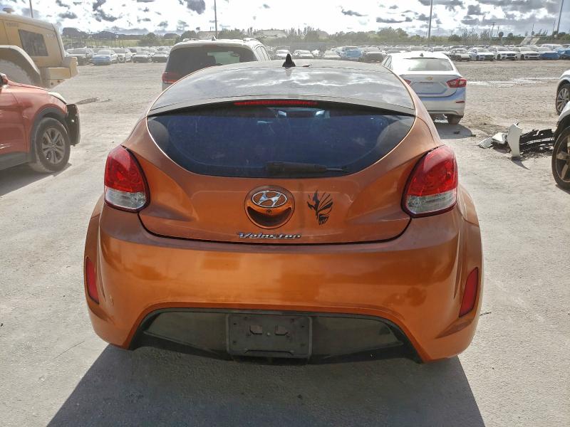 KMHTC6AD8GU297865 - 2016 HYUNDAI VELOSTER 橙色 照片 6