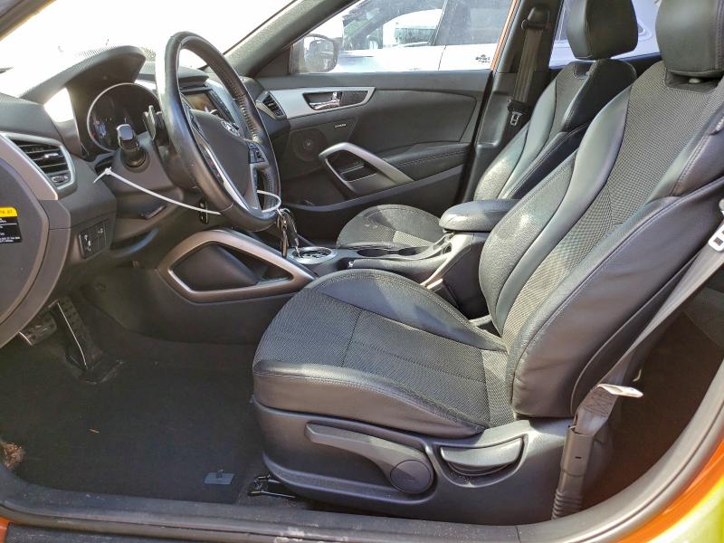 KMHTC6AD8GU297865 - 2016 HYUNDAI VELOSTER 橙色 照片 7