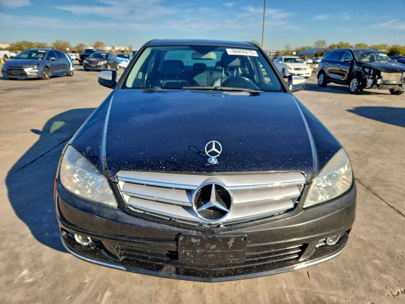 WDDGF81X19F277957 - 2009 MERCEDES-BENZ C 300 4MATIC BLACK photo 5