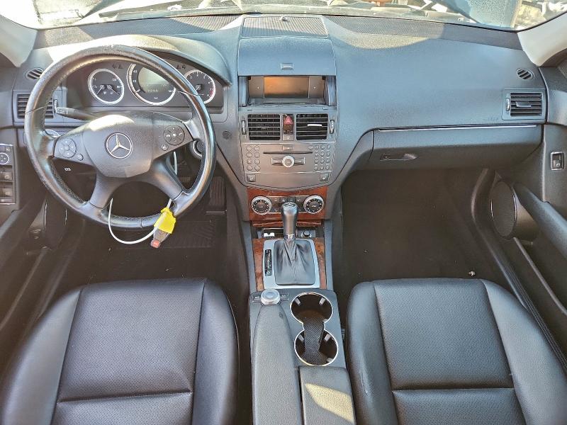 WDDGF81X19F277957 - 2009 MERCEDES-BENZ C 300 4MATIC BLACK photo 8