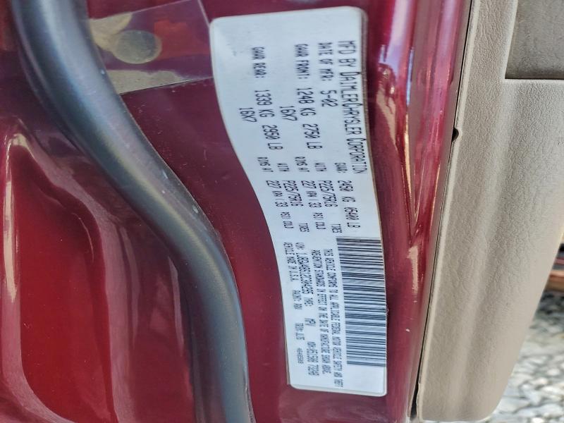 1J8GW48S12C304295 - 2002 JEEP GRAND CHER LAREDO 红色 照片 13