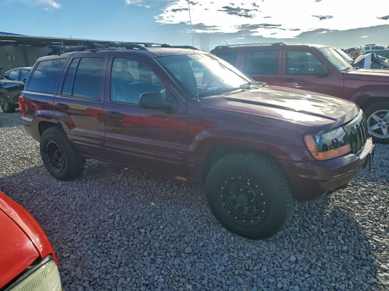 1J8GW48S12C304295 - 2002 JEEP GRAND CHER LAREDO 红色 照片 4