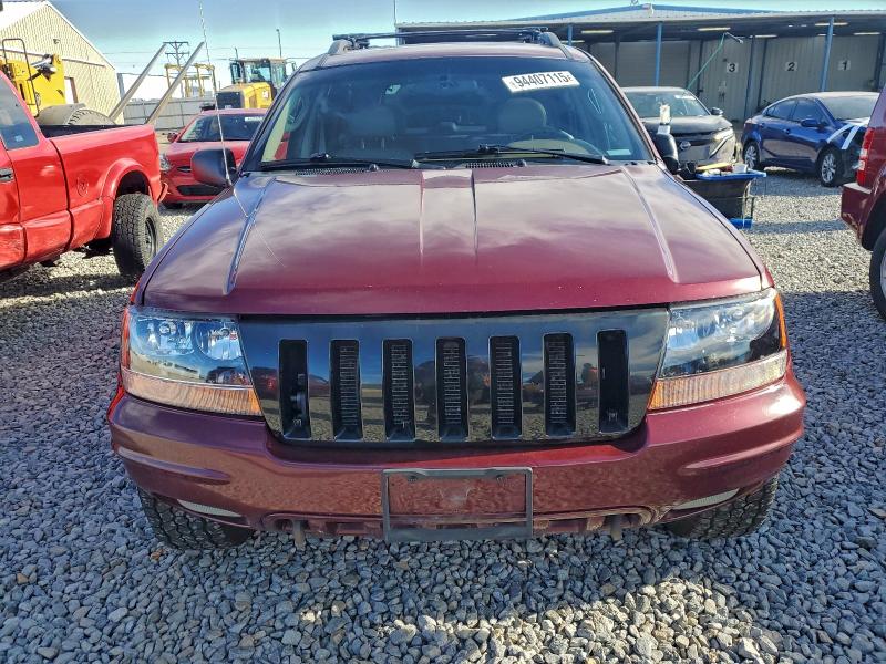 1J8GW48S12C304295 - 2002 JEEP GRAND CHER LAREDO 红色 照片 5