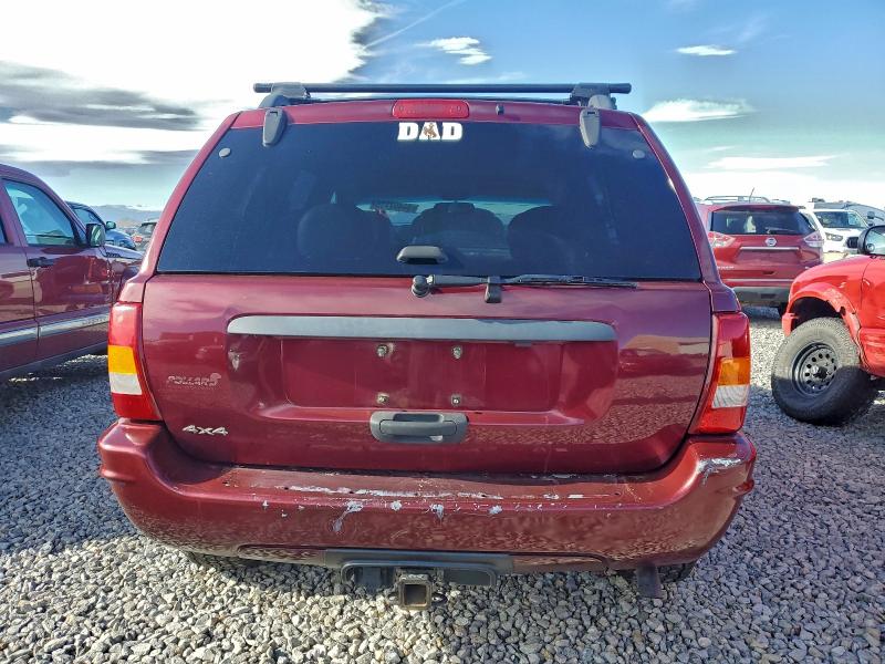 1J8GW48S12C304295 - 2002 JEEP GRAND CHER LAREDO 红色 照片 6