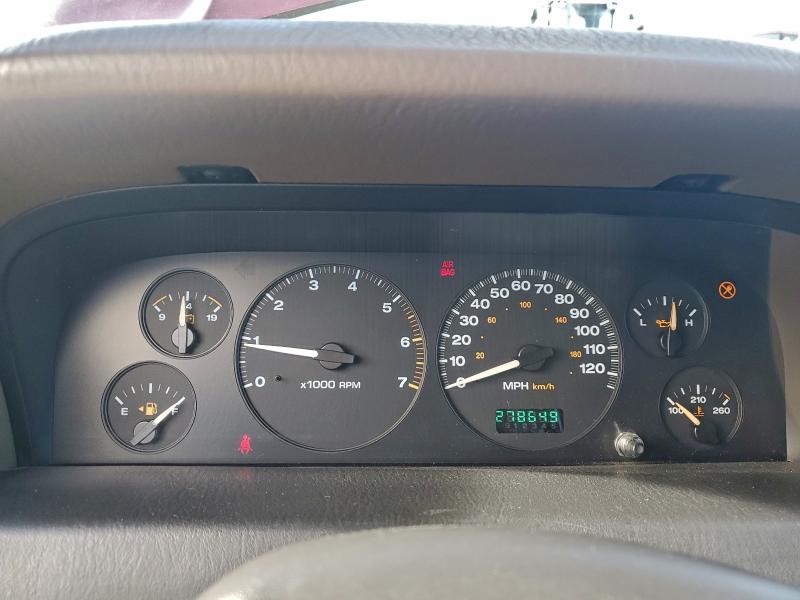 1J8GW48S12C304295 - 2002 JEEP GRAND CHER LAREDO 红色 照片 9