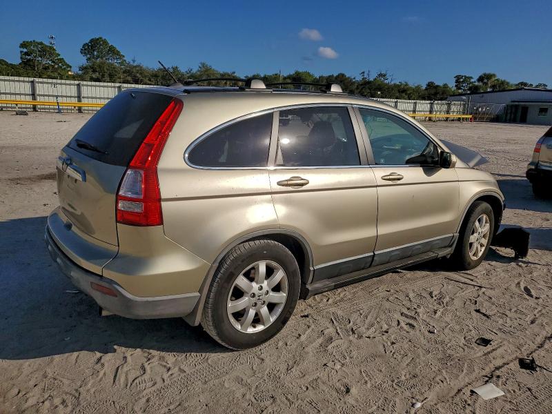 JHLRE387X8C018613 - 2008 HONDA CR-V EXL BEIGE photo 3