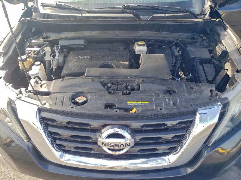 5N1DR2MN3HC659897 - 2017 NISSAN PATHFINDER S BLACK photo 12