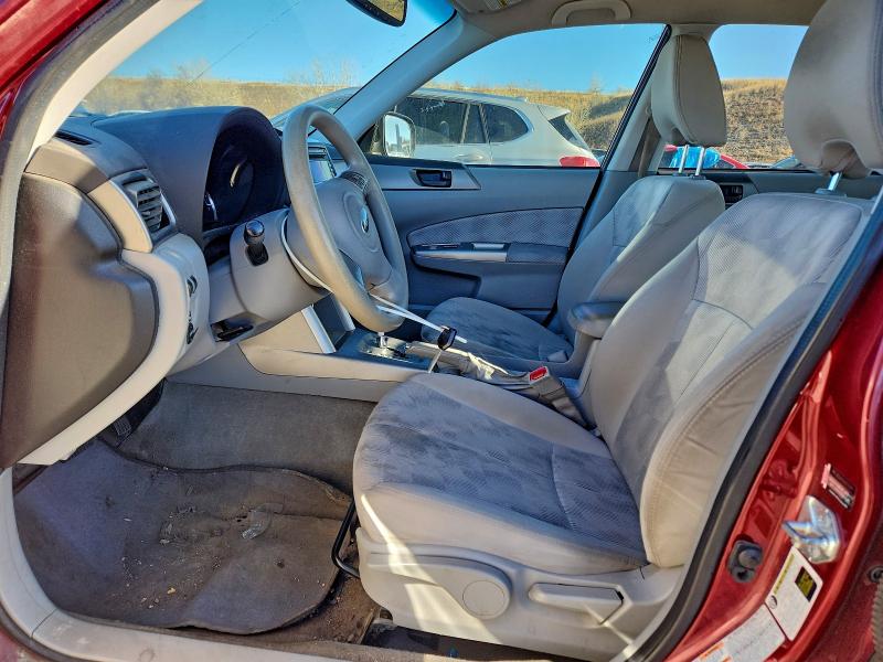 JF2SH6BC9AH912819 - 2010 SUBARU FORESTER XS Rouge photo 7