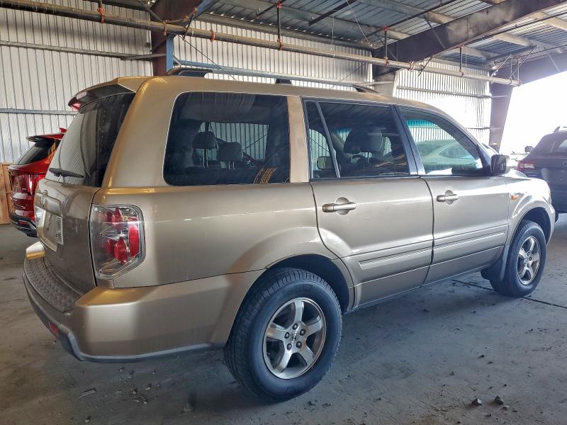 5FNYF28596B011943 - 2006 HONDA PILOT EX TAN photo 3
