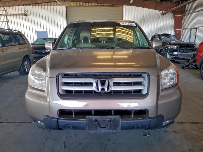 5FNYF28596B011943 - 2006 HONDA PILOT EX TAN photo 5