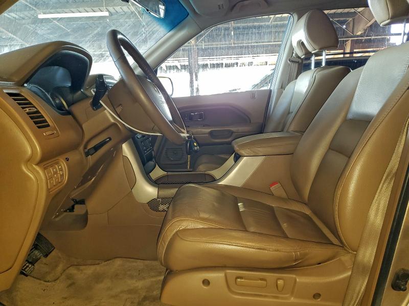 5FNYF28596B011943 - 2006 HONDA PILOT EX TAN photo 7