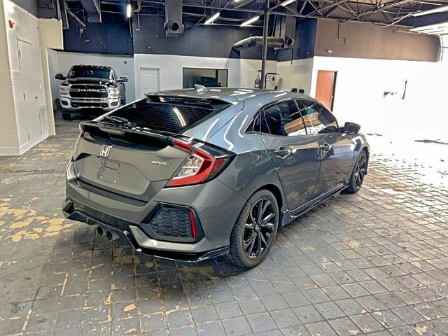 SHHFK7H41KU222263 - 2019 HONDA CIVIC SPORT Szary zdjęcie 4