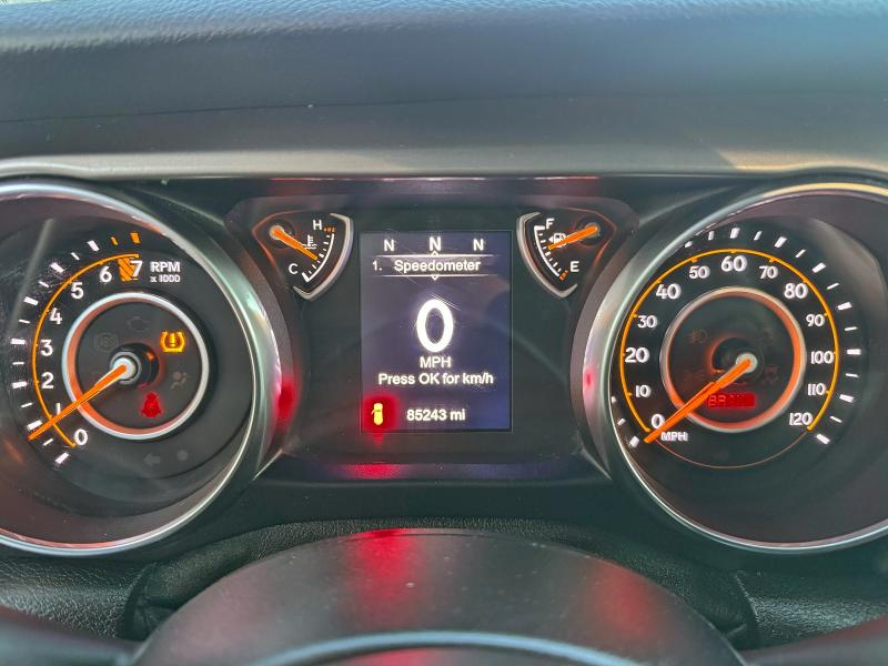 1C4HJXDG2LW139600 - 2020 JEEP WRANGLER U SPORT Grau Foto 7