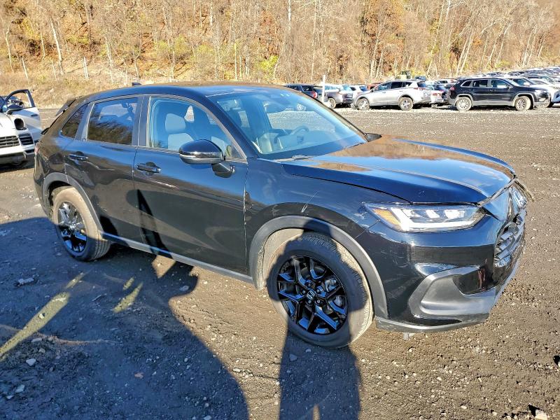 3CZRZ2H53RM771601 - 2024 HONDA HR-V SPORT შავი ფოტო 4