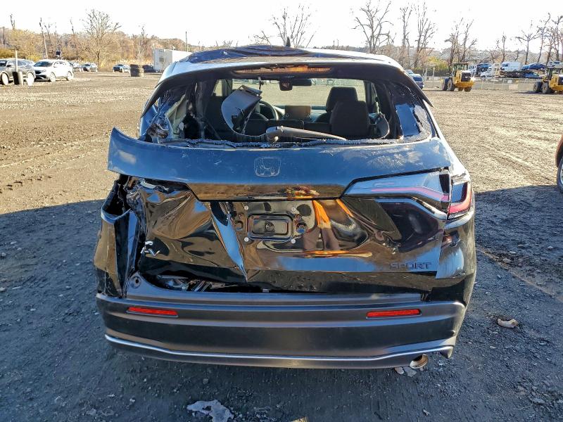 3CZRZ2H53RM771601 - 2024 HONDA HR-V SPORT შავი ფოტო 6