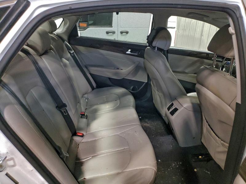 5NPE34AF8FH163854 - 2015 HYUNDAI SONATA SPORT WHITE photo 10