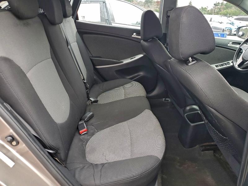 KMHCT5AE4CU009188 - 2012 HYUNDAI ACCENT GLS თაფლისფერი ფოტო 10