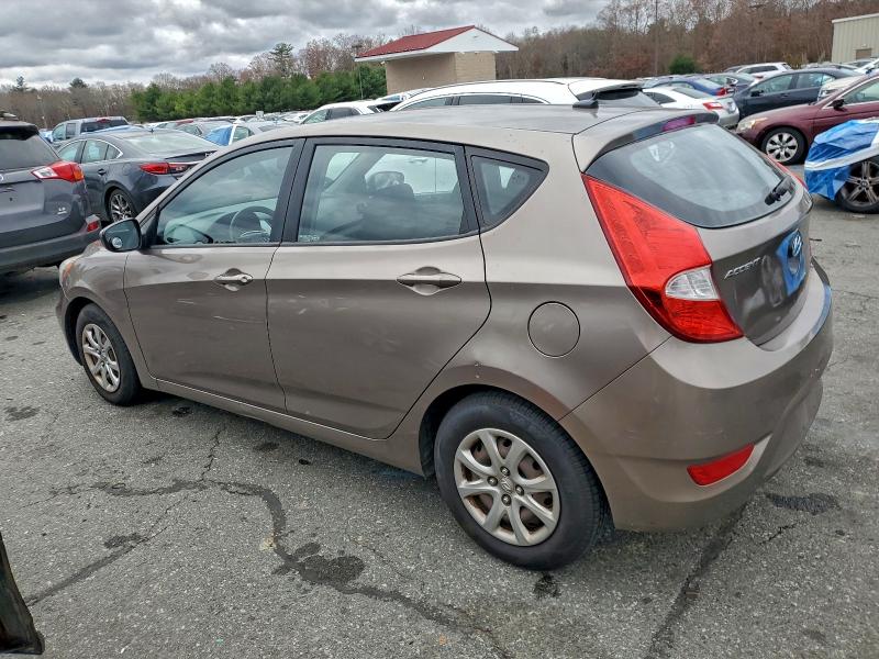 KMHCT5AE4CU009188 - 2012 HYUNDAI ACCENT GLS თაფლისფერი ფოტო 2
