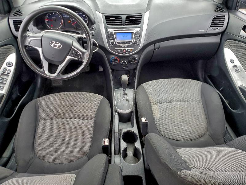 KMHCT5AE4CU009188 - 2012 HYUNDAI ACCENT GLS თაფლისფერი ფოტო 8