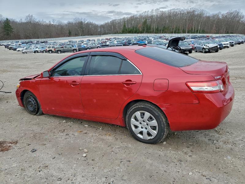 4T4BF3EK0AR027438 - 2010 TOYOTA CAMRY BASE RED photo 2