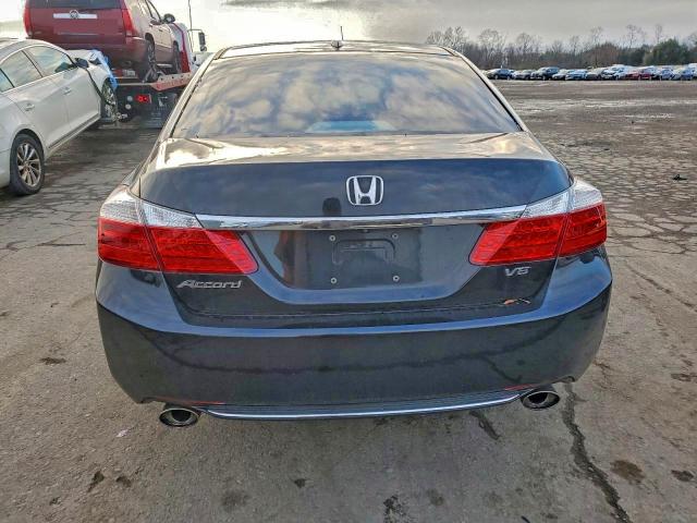 1HGCR3F82FA037167 - 2015 HONDA ACCORD EXL 黑色 照片 6