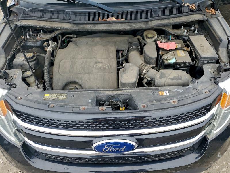 1FMHK8F85CGA02097 - 2012 FORD EXPLORER LIMITED შავი ფოტო 12