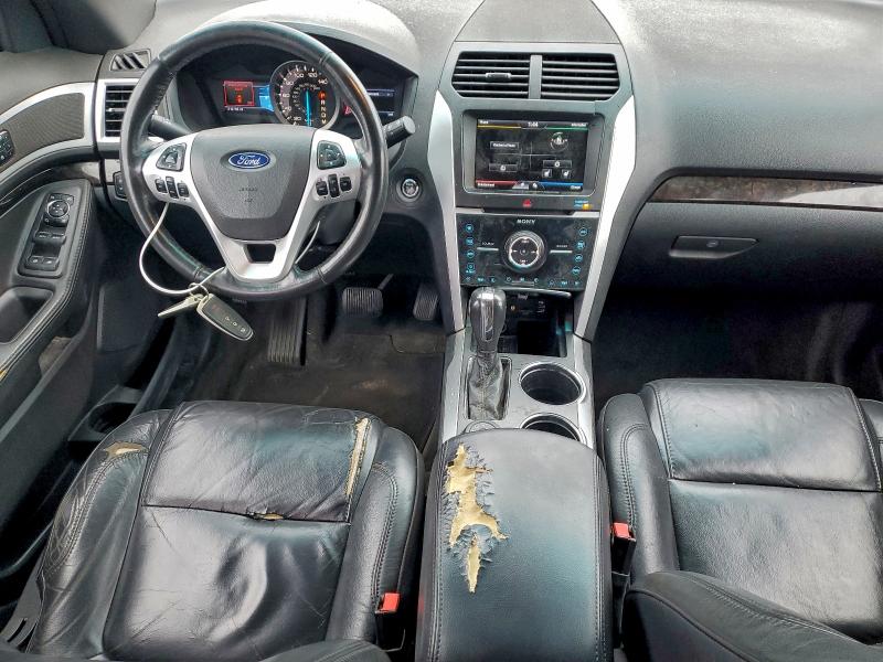 1FMHK8F85CGA02097 - 2012 FORD EXPLORER LIMITED შავი ფოტო 8