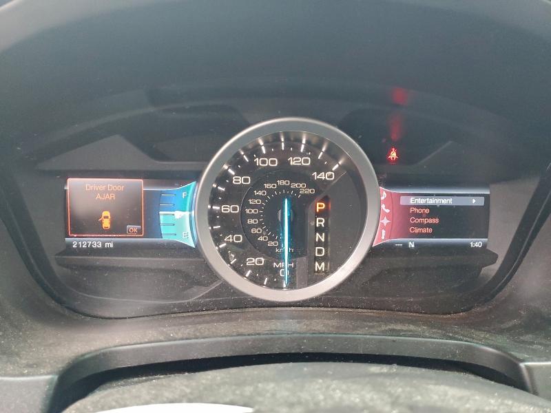 1FMHK8F85CGA02097 - 2012 FORD EXPLORER LIMITED შავი ფოტო 9