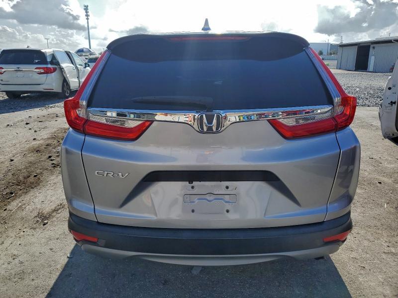 2HKRW5H33KH421668 - 2019 HONDA CR-V LX SILVER photo 6