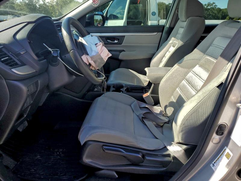 2HKRW5H33KH421668 - 2019 HONDA CR-V LX SILVER photo 7