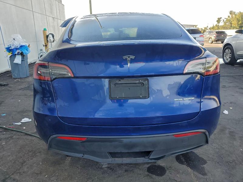 7SAYGAEE7PF759476 - 2023 TESLA MODEL Y Կապույտ լուսանկար 6