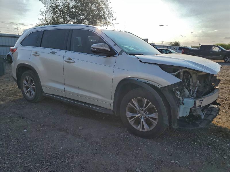 5TDKKRFHXFS086234 - 2015 TOYOTA HIGHLANDER XLE Ақ фото 4